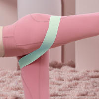 Bandas elásticas de entrenamiento para glúteos y cadera, equipo de gimnasio y Yoga, Círculo de sentadillas, 10-45 libras - details 6