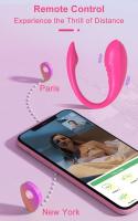 Control APP Vibrador Estimulación Clitorial G-spot Huevo Vibrante Inalámbrico para Adultos - details 1