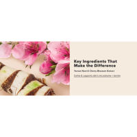 Gentle Yarrow Root & Cherry Blossom Extract calm & support skin's microbiome and barrier.