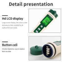 Medidor de PH de alimentos Digital LCD, medidor de masa de alimentos, Sensor de alta precisión, probador de acidez de temperatura para tierra, cosméticos, alimentos, queso, carne, fruta - details 10