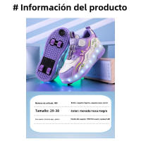 Patines Automáticos Luminosos Ideales para Infantes, Adultos, Estudiantes - details 0