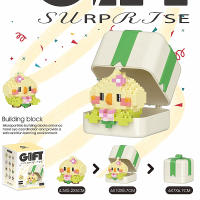 Caja de regalo de la serie de mascotas para niños y adultos, bloques de construcción, juguetes ensamblados DIY, juguetes de animales, regalos de cumpleaños y Navidad para Decoración - details 8