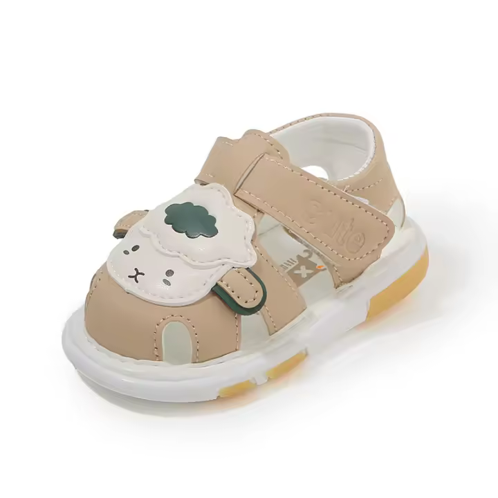 Sandalias de bebé Verano Nuevo 2025, bolsa con cabeza, suela suave, niños y niñas, zapatos de bebé niño de 0 a 2 años de edad, antideslizantes, llamados zapatos. - 1