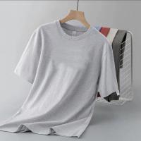 Camiseta ajustada de manga corta de Color sólido para hombre y mujer, Top interior individual versátil clásico adelgazante, novedad de verano 2024 - details 13
