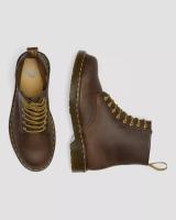 Botas con cordones de cuero Crazy Horse Dr. Martens 1460 unisex - details 5
