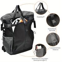Mochila de Lona Elegante de 20L/30L - Ligera, Resistente al Agua para Viajes y Aventuras al Aire Libre - details 4
