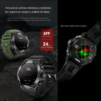 Reloj inteligente para hombres, dispositivo con GPS, presión del aire, altitud, brújula, música, memoria de 4GB, impermeable - details 3