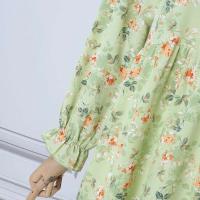 Vestidos OL 2025, vestido veraniego para mujer, Vestidos con estampado bohemio, manga acampanada, informal, holgado, bata A-e para mujer de gran tamaño - details 11