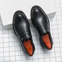Productos Dropshipping 2025, vestido informal para hombre del Reino Unido, zapatos de boda de cuero estilo caminar, negocios - details 3