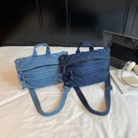 Bolso de mano de tendencia, bolso vaquero Retro, bolso para axila Y2K, bolso de hombro para chica picante, bolso cruzado, bolso vaquero lavado para niñas - details 3