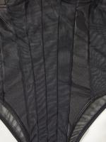 Traje de Moldura de Cuerpo con Cuello en V Profundo Corset Top de Sujetador de Cintura Ajustable - details 12