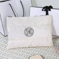 Bolsa De Maquillaje Portátil De Algodón Floral Nueva Gran Capacidad Bolsa De Almacenamiento De Cosméticos En Color Sólido Bolsa De Viaje Para Artículos De Higiene Personal - details 9