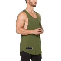 Camiseta deportiva de algodón sin mangas para hombre, chaleco de entrenamiento, ropa de gimnasio, Canotte, culturismo - details 8