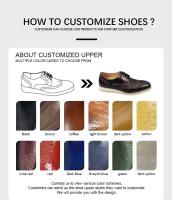 Nuevo estilo de moda capa de cuero vestido de fiesta para hombres zapatos Oxford hombres - details 1
