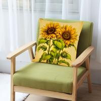 Fundas de Almohada de Girasol Hermoso Diseño de 4 Piezas Protector de Cojín de 17,7x17,7 pulgadas - details 1