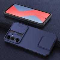 KEYSION-funda a prueba de golpes para Samsung A55, 5G, A35, A25, A15, A05, protección de lente de cámara deslizante, soporte en vivo, funda de teléfono para Galaxy A05S - details 7