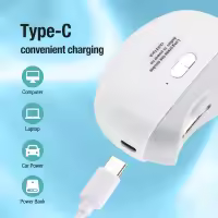 Cortaúñas eléctrico con pulido para adultos y bebés, tijeras para dedos, recortador de uñas, molino de uñas, lijadora de manicura, amoladora - details 9