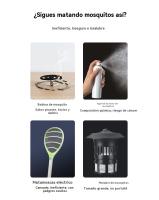 Lampara mata mosquitos impermeable al aire libre Portátil multifunción carpa faroles de camping recargable LED - details 4