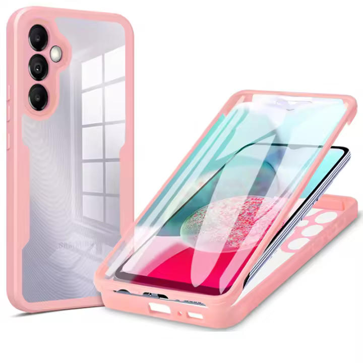 Funda de protección completa 360 para Galaxy A55, A35, A25, A15 con película protectora incorporada - 1