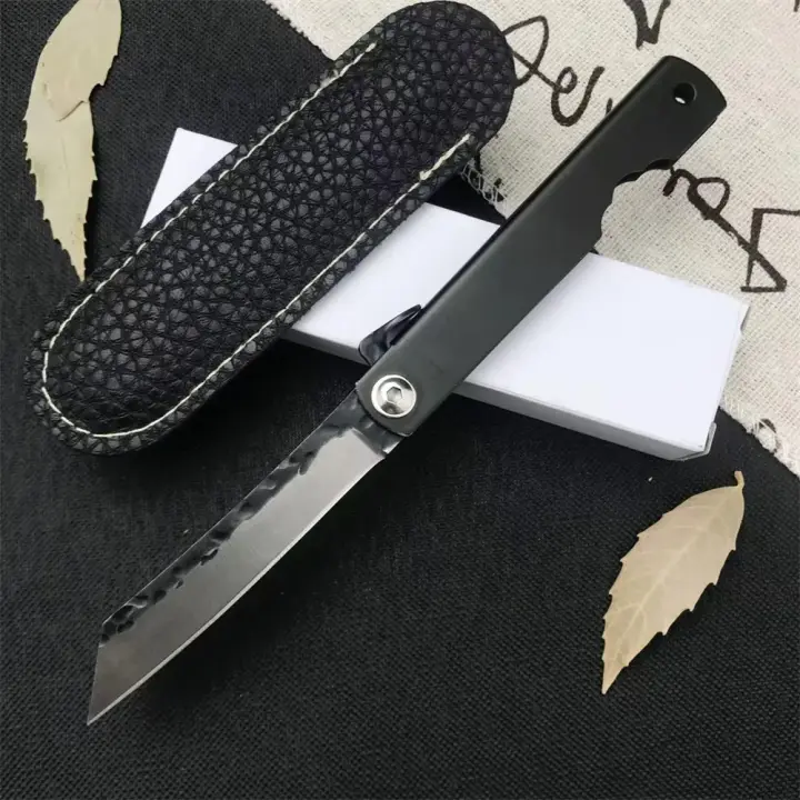 Cuchillo Plegable de Alta Dureza Cuchillo de Forja de Aleación de Aluminio para Supervivencia al Aire Libre Deportes y Exteriores - 1