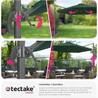 Parasol Ajustable para Protección UV Ventilación Superior Ideal para Jardín, Terraza Exterior, Patio - details 30