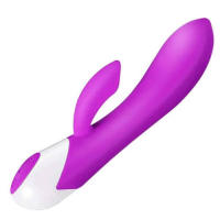 10-frecuencia flexible conejo vibrador palo fuerte duradero vibración de silicona masajero G punto clitoris estimulador del clítoris juguete sexual adulto producto sexual - details 12