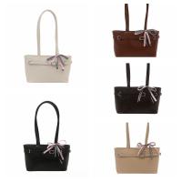 Bolso de hombro portátil de cuero PU con lazo, bolso de hombro Y2K para ir al trabajo, bolso francés para las axilas, bolso de ocio de estilo coreano para mujer - details 1