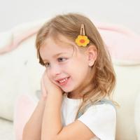 Horquillas con flores bordadas para el pelo, accesorios para el cabello para niñas, pasadores Vintage, 10 unidades por lote - details 2