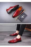Venta caliente de los zapatos ocasionales de cuero de los hombres del vestido de la moda de la calidad en China - details 6