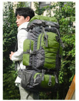 Mochila GRANDE DE 80L para acampar, mochila táctica impermeable para deportes al aire libre, viajes, senderismo, Trekking, Montañismo - details 6