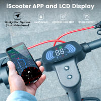 IScooter i10Pro-patinete eléctrico plegable para adultos, patinete eléctrico de 45 KM/H, patinete eléctrico de 800W, patinete de 48V y 15Ah - details 5
