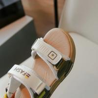 Sandalias antideslizantes para niños y niñas, zapatos de playa informales, versátiles, cómodos y a la moda, suela suave, novedad de verano 2024 - details 5