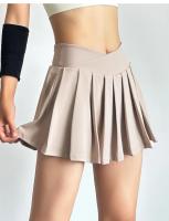 Falda de tenis de ocio para mujer, pantalones cortos con forro interior para porristas de golf, faldas plisadas para correr, deporte atlético, gimnasio y entrenamiento - details 8
