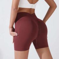 Shorts Deportivos de Yoga para Mujeres Ouwu Leggings Morados, Cintura Alta, Levantamiento de Glúteos, Secado Rápido para Correr - details 0
