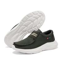 Zapatillas de deporte antideslizantes de espuma de alta calidad 350, chaqueta deportiva informal, zapatos para correr, logotipo de marca plana de lona para hombre - details 4