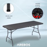 Mesa de Buffet Plegable Resistente a la Intemperie Ideal para Jardín, Balcón, Camping - details 4