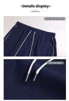 Pantalones Casuales de Talla Grande para Hombres Tela Composite de Poliéster Largo Completo - details 16
