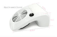 Máquina de Recogida de Polvo para Uñas KADS 40W Herramientas de Manicura Pedicura Potente Ventilador Equipo de Salón Limpiador de Polvo en Vacío - details 3