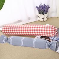 Funda de almohada enrollable Cervical extraíble, funda de almohada clásica suave, Material lavado, cómodas fundas de cojín trasero para el hogar - details 8
