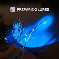 Linterna Ultravioleta Nextorch C2UV con 4pcs AA Bombas Impermeable 405nm Longitud de Onda 500mW Salida de Luz para Uso Doméstico Material de Aleación de Aluminio Fuente de Luz LED UV 405nm - details 5