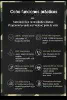 Reloj Inteligente Hombre, Smartwatch SANLEPUS, Bluetooth Llamadas, Notificaciones, 100+ Modos Deportivos, Resistente al Agua, Monitor de Ritmo Cardíaco, Oxígeno y Presión, Larga Duración de Batería, Pronóstico del Tiempo, Alarma, Compatible Android/iPhone - details 1