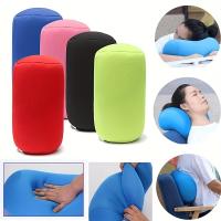 Almohadas cilíndricas para el cuello, Sofá de Color sólido, Almohada larga para el cuello, Almohada de maternidad lavable para dormitorio, 1 unidad - details 1