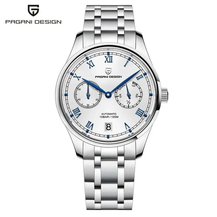 Reloj Mecánico de Lujo Premium 2025 PAGANI DIZAIN Cristal de Zafiro Reserva de Energía Automático - 1