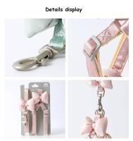 Arnés perro, correa, vestido noche, conjunto de con lazo, bonito arnés ustable perro mascota pequeña y mediana, Collar gato, - details 8