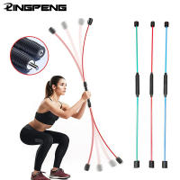 Barras de Fitness integradas para entrenamiento de fuerza, barras de fitness elásticas multifuncionales de peso corto, estiramiento al aire libre en casa - details 12