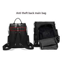 Mochila Para Mujer Antirrobo Casual De Viaje Al Aire Libre Nylon Diario Clásica Bolsa De Comunicación Diaria Mochila De Viaje - details 2