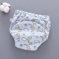 Los pantalones de entrenamiento para bebés se pueden lavar con 6 capas de gasa, bolsillo para pañales, pantalones de estudio, pañales de tela para bebés, pañales transpirables, modelos de primavera y verano. - details 1
