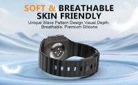 BUNO Correa Deportiva de Silicona para Reloj Ajuste Versátil para 44mm, 40mm, 46mm, 41mm, 49mm, 42mm, 45mm Accesorios de Joyería de Gafas de Sol - details 2