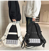 Nueva Mochila Coreana Estilo Ins Gran Capacidad para Estudiantes de Secundaria con Cojín de Aire - details 16