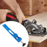 Abrazadera de posicionamiento de mano duradera, ABS ligero, Clip de fijación rápida, guía de Base, máquina cortadora de guía de borde azul - details 7